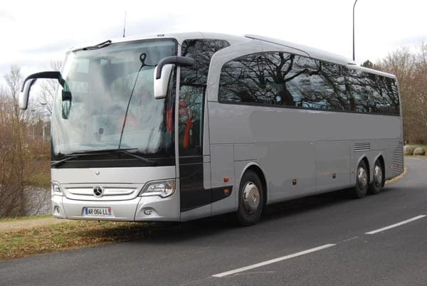 Modern 61-seater motorcoach for charter in Toulouse